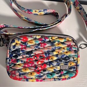Lug Women's Floral Coupe Convertible Crossbody Bag